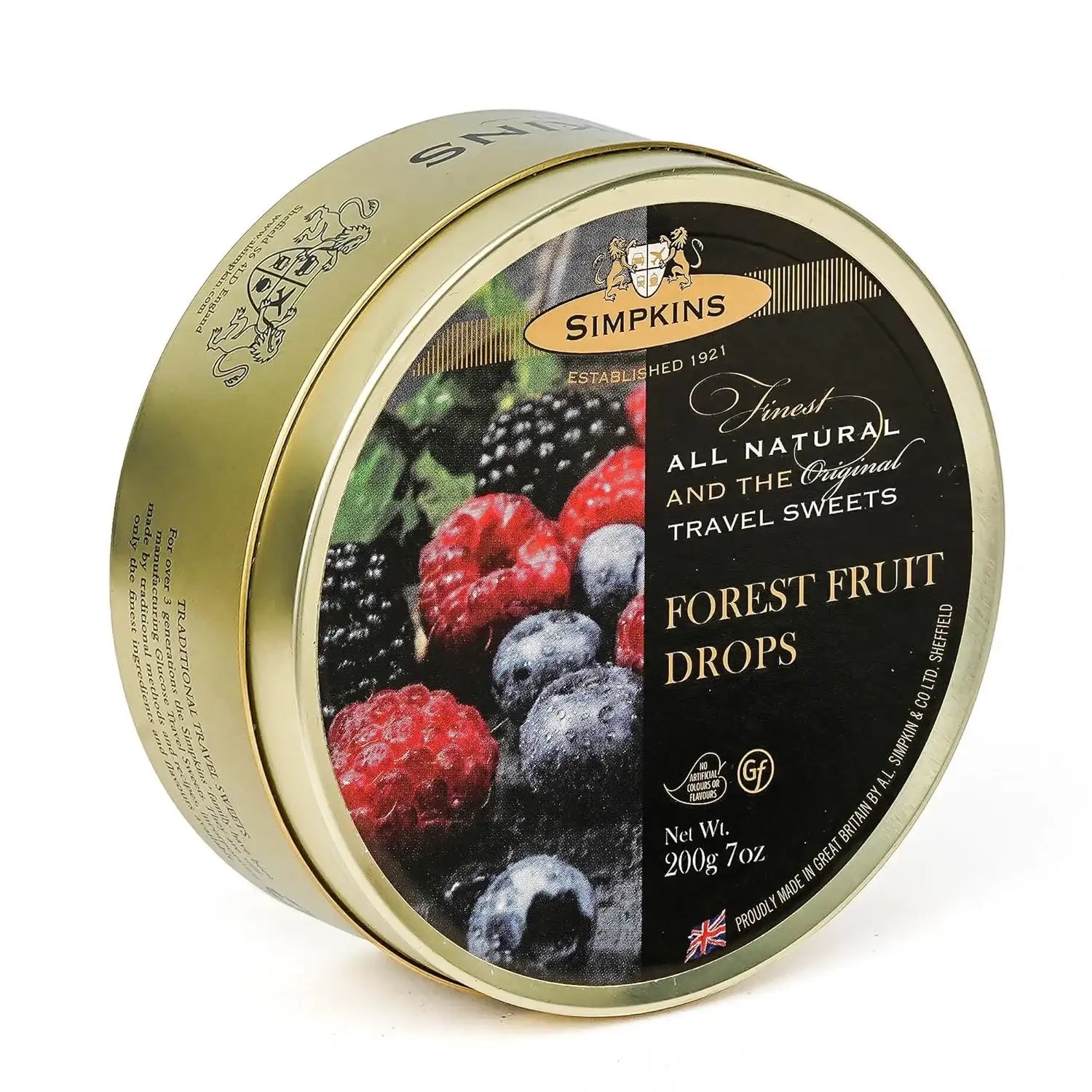 Simpkins Travel Sweets, Forest Fruit Drops, 200g