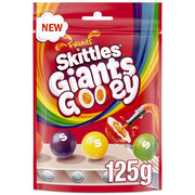 Skittles Giants Gooey Vegan Chewy Sweets 125g share pouch
