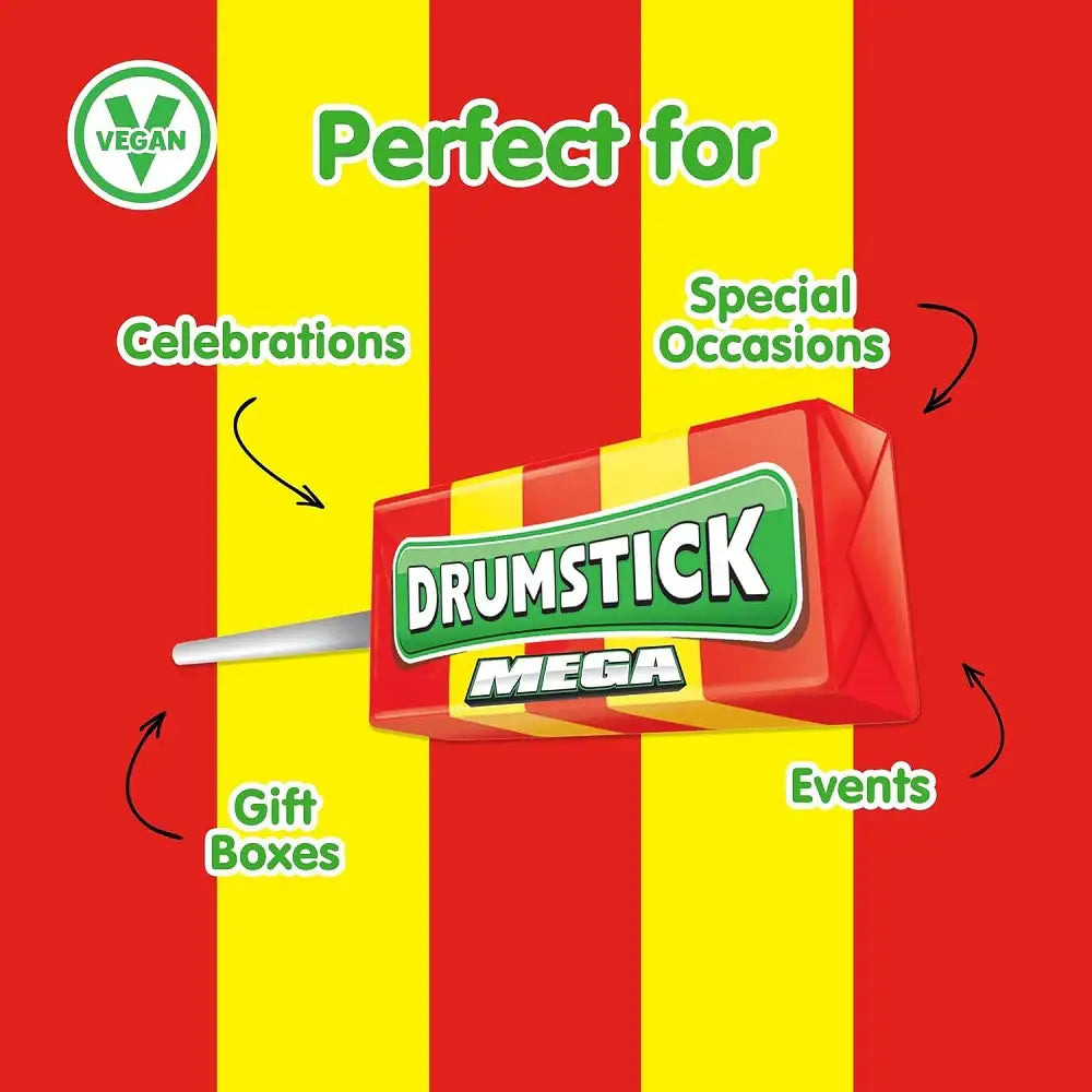 Swizzels Matlow Mega Drumstick Lollies 28g