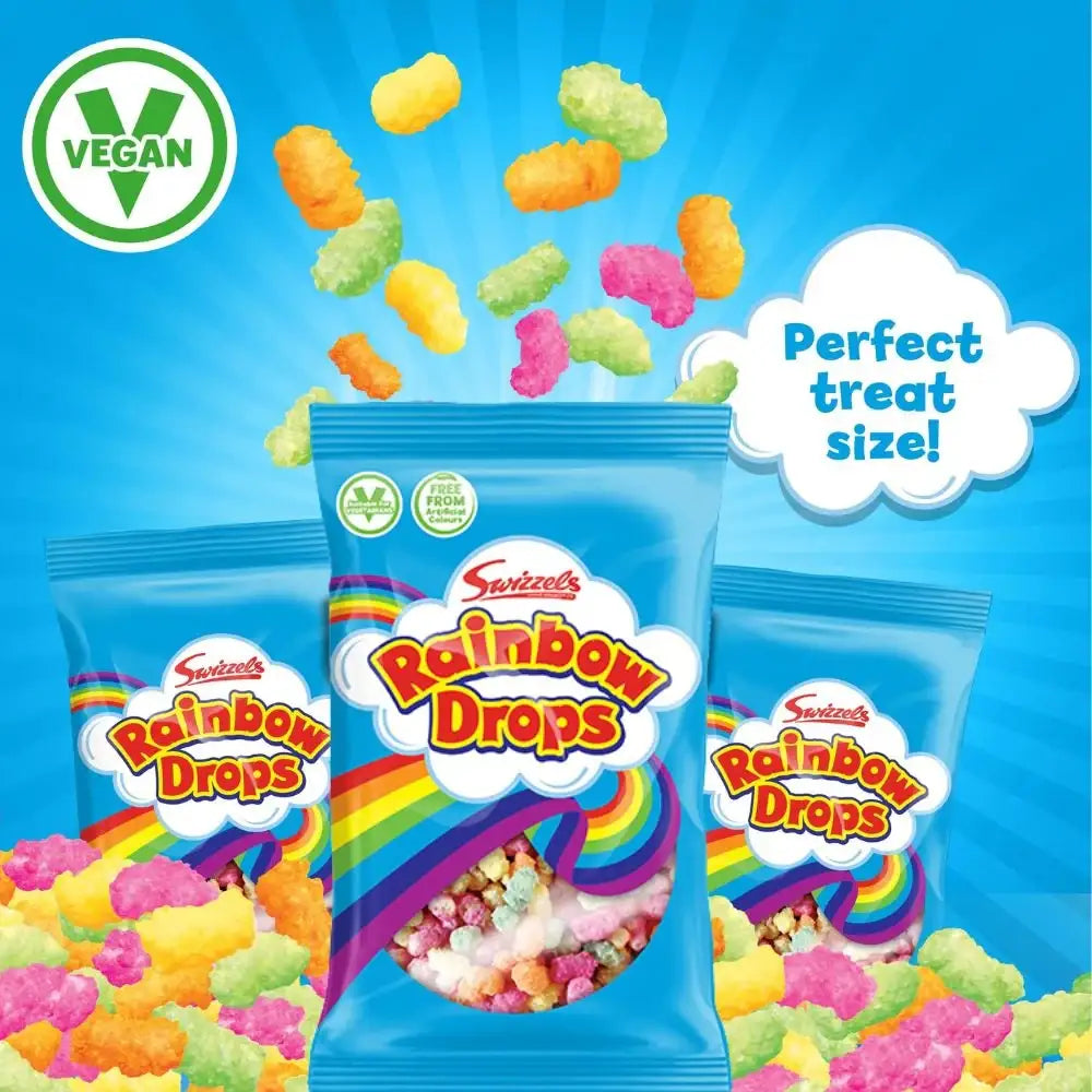 Swizzels Rainbow Drops Bags 32g