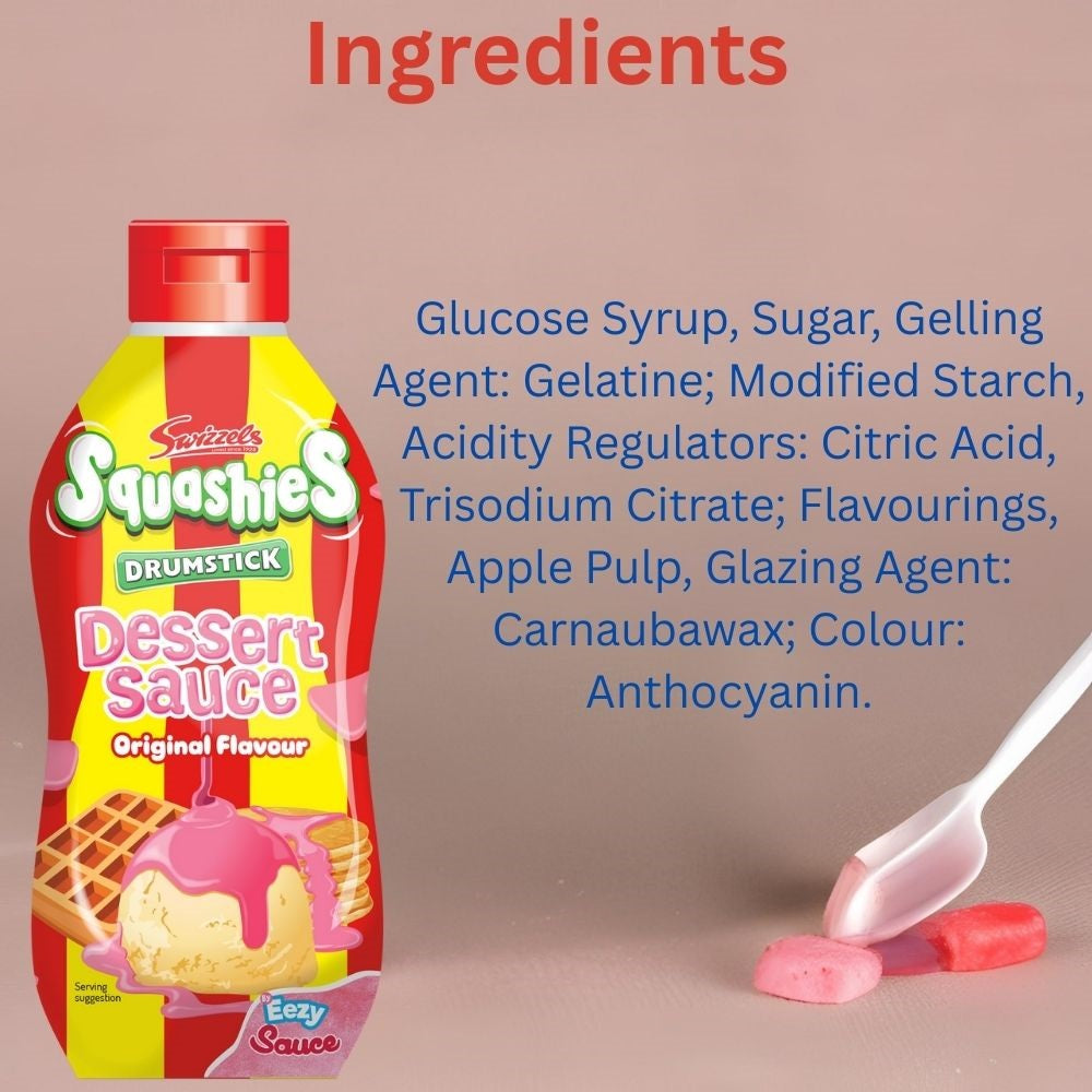 Swizzels Original Squashies Dessert Sauce 325g