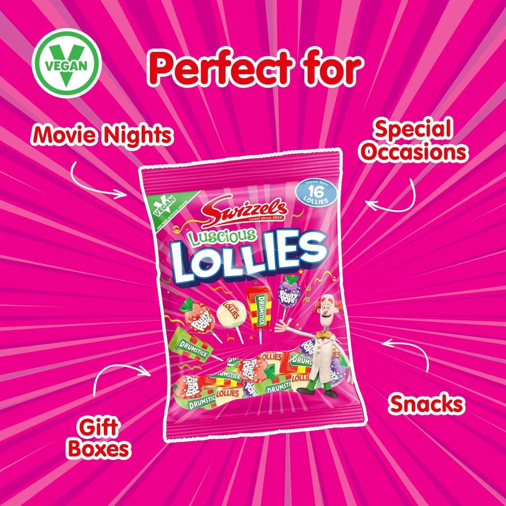 Swizzels Luscious Lollies 134g