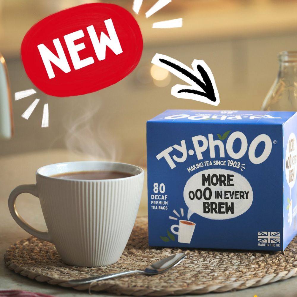 Typhoo Decaf (More In Every Brew) 80 Premium Teabags