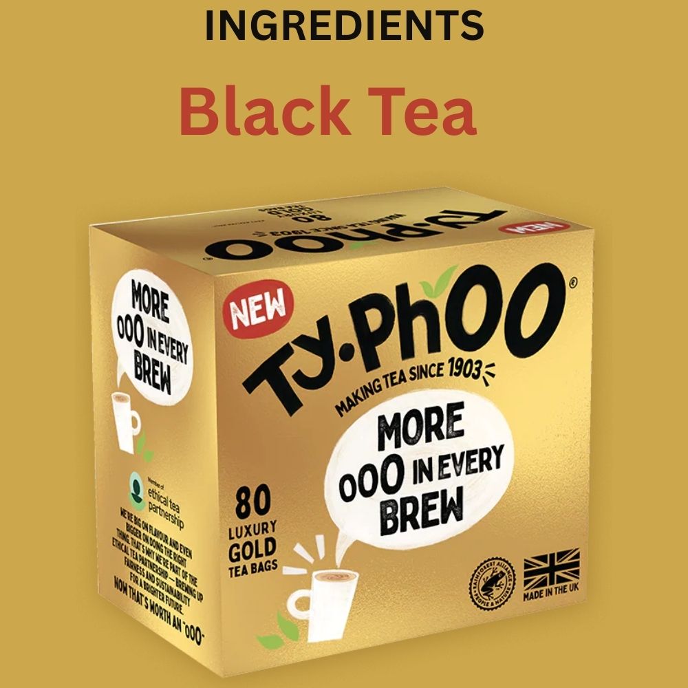 Typhoo Gold (More In Every Brew) 80 Luxury Tea Bags