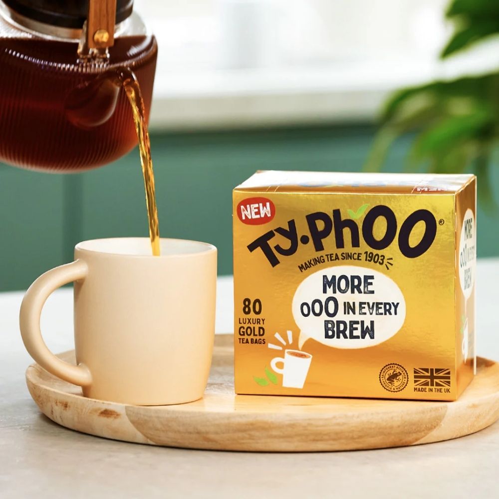 Typhoo Gold (More In Every Brew) 80 Luxury Tea Bags
