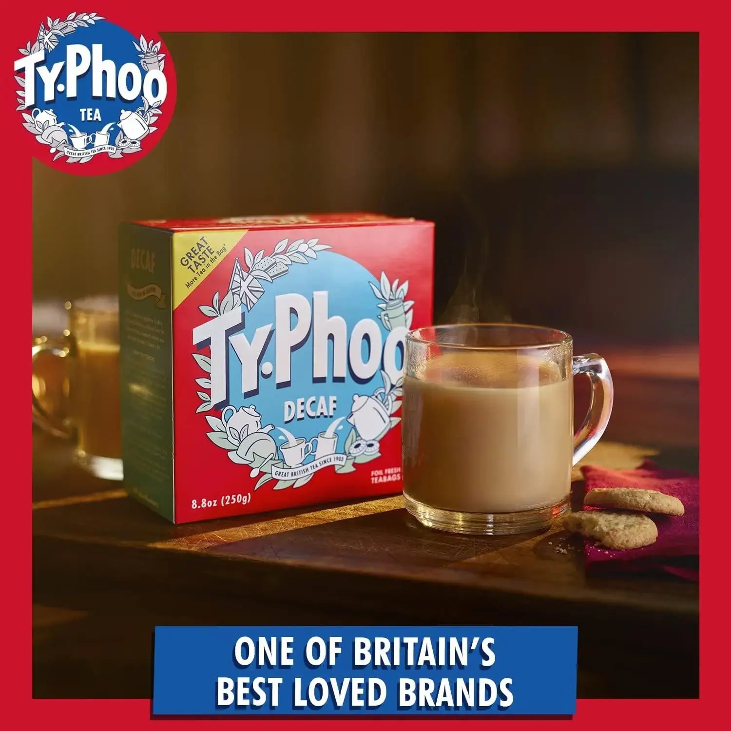 Typhoo Decaf Tea Bags 80 Bags 160g