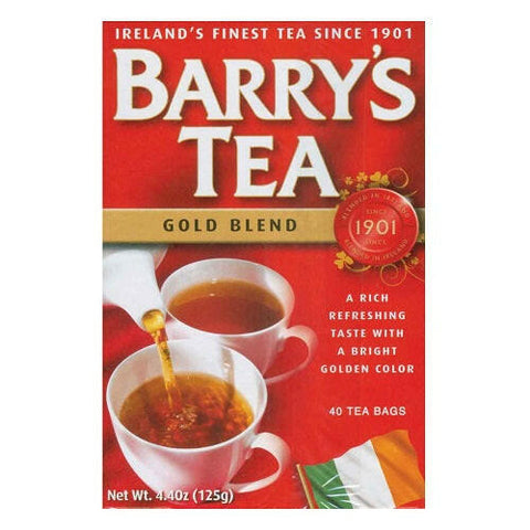 Barrys Tea Gold 40 Bags - British Food Supplies