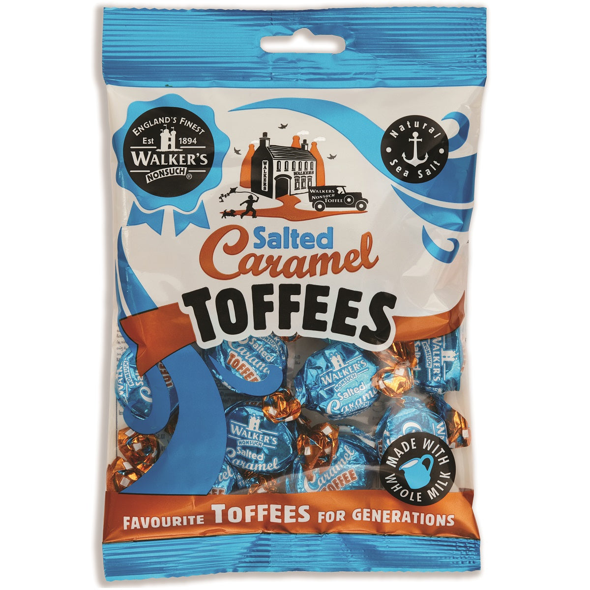 Walkers Nonsuch Salted Caramel Toffees 150G product image