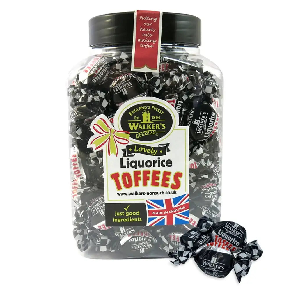 Walkers Nonsuch Liquorice Toffees 1.25kg