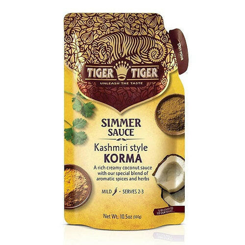 Tiger Tiger Korma Simmer Sauce Pouch 300g - British Food Supplies