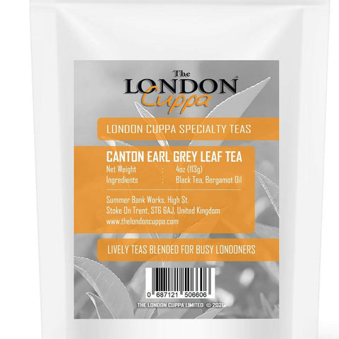 The London Cuppa Earl Grey Leaf Tea 4oz(113g) - British Food Supplies