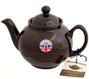 Cauldon Ceramics Brown Betty 4-Cup Teapot in Rockingham Brown - British Food Supplies