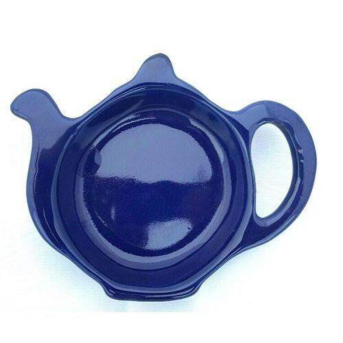 Cauldon Ceramics Cobalt Betty Teapot Teabag Tidy - British Food Supplies