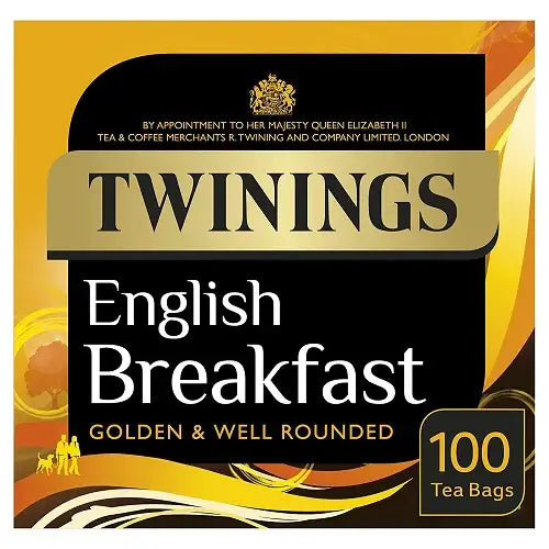 Twinings English Breakfast, 100 Teabags
