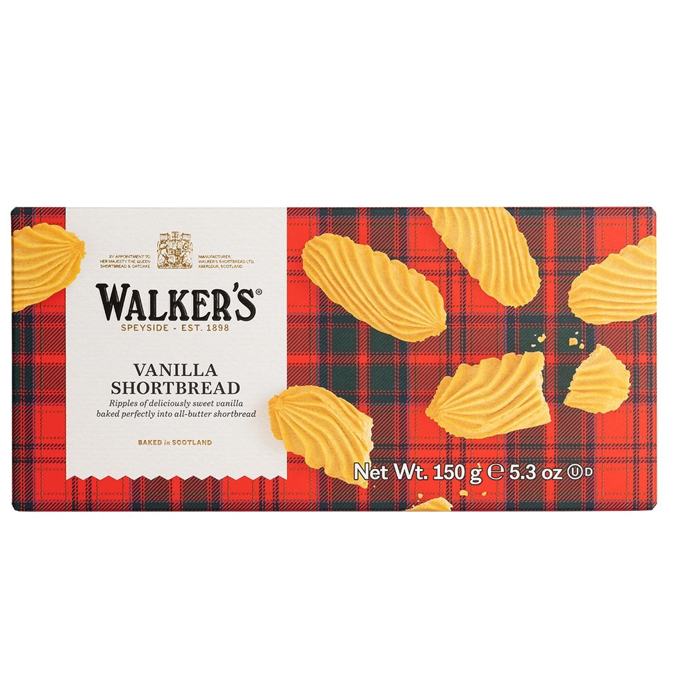 Walkers Shortbread Vanilla Cookies 5.3 oz product image