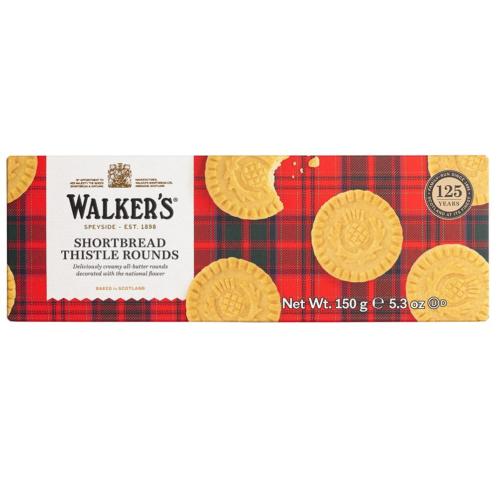 Walkers Shortbread Round Cookies, 5.3 oz product image