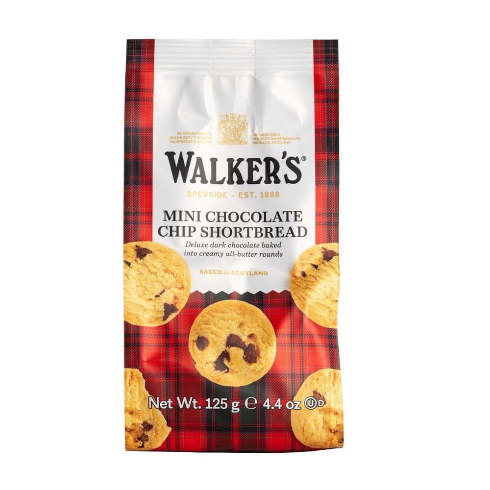 Walkers Shortbread Mini Choco Chip Round Cookies - 125 g product image