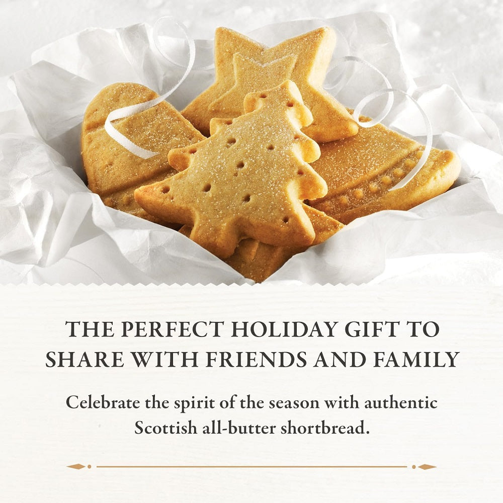 Walker's Pure Butter Shortbread Festive Shapes Reindeer Tin 250g