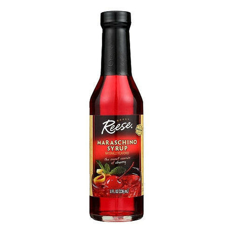 Reese Maraschino Syrup, 8 Oz - British Food Supplies