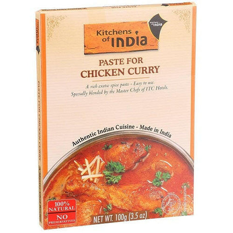 Kitchens of India Chicken Curry Paste 100g - British Food Supplies
