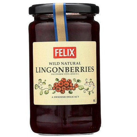 Felix Wild Natural Lingonberries, 14.5 ounce - British Food Supplies