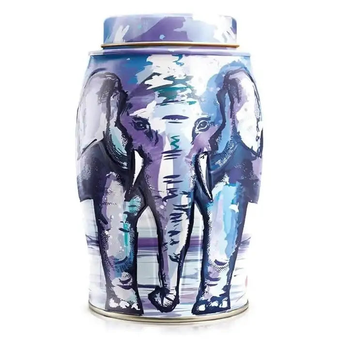 Williamson Tea Caddy Elephant - Painterly Winter Earl Grey 40's
