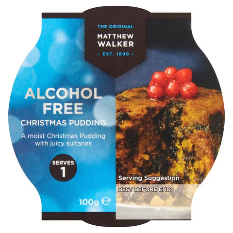 Matthew Walker Alcohol Free Christmas Pudding 100g