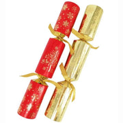 Pudding Lane Red & Gold Christmas Trees Cracker