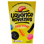 Barratt Liquorice Novelties Carton Sweets 400g
