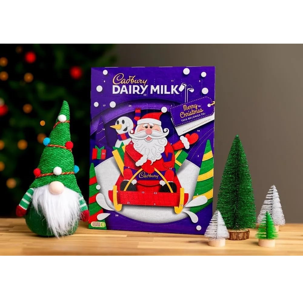C'bury Dairy Milk Advent Calendar Christmas Chocolate 90g