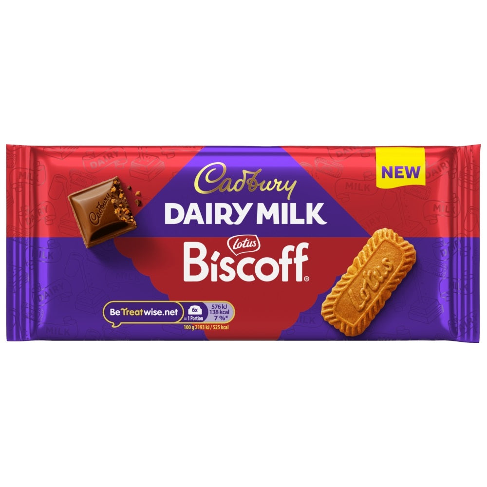 Cadbury Dairy Milk Biscoff 350g