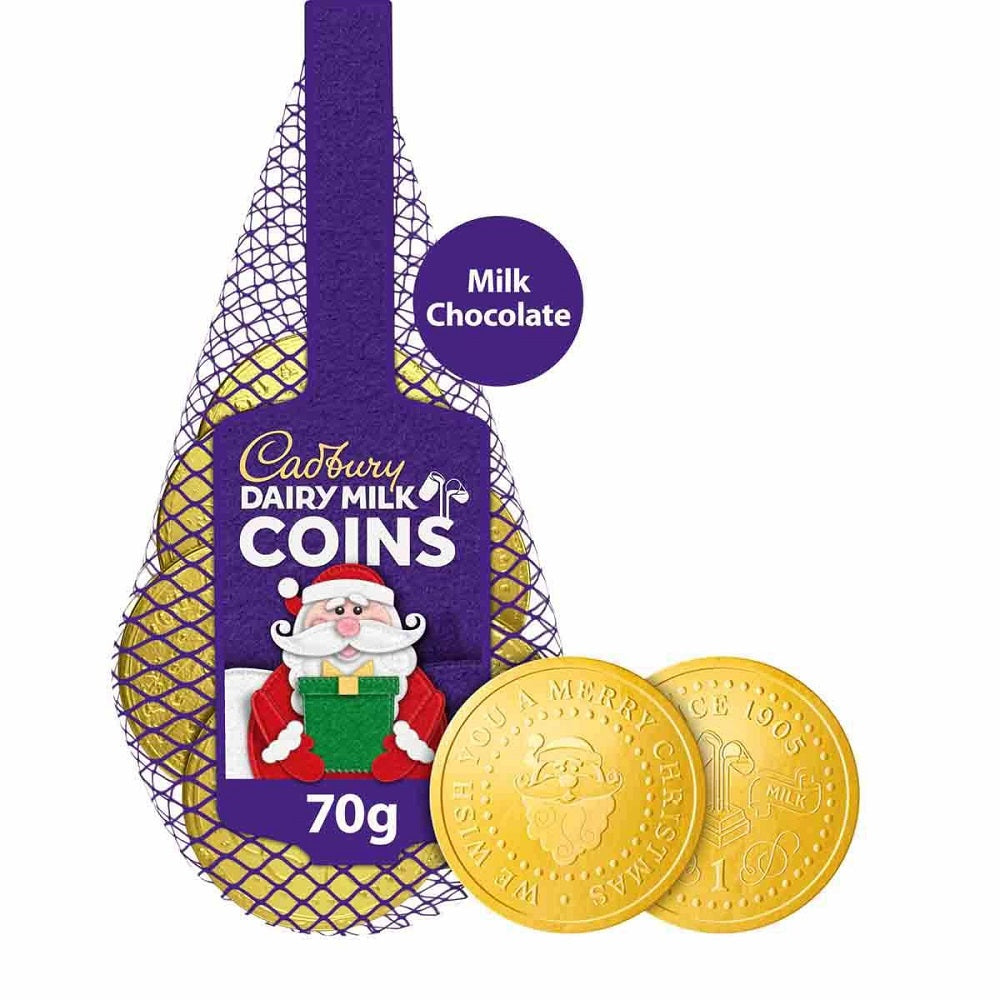 Cadbury Dairy Milk Chocolate Coins 70g
