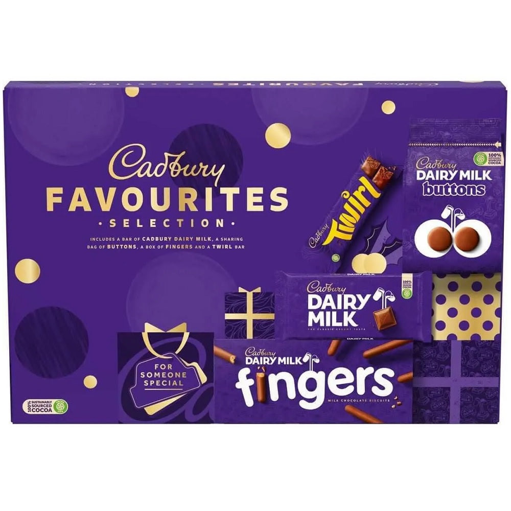 Cadbury Favourites Selection Box 351g