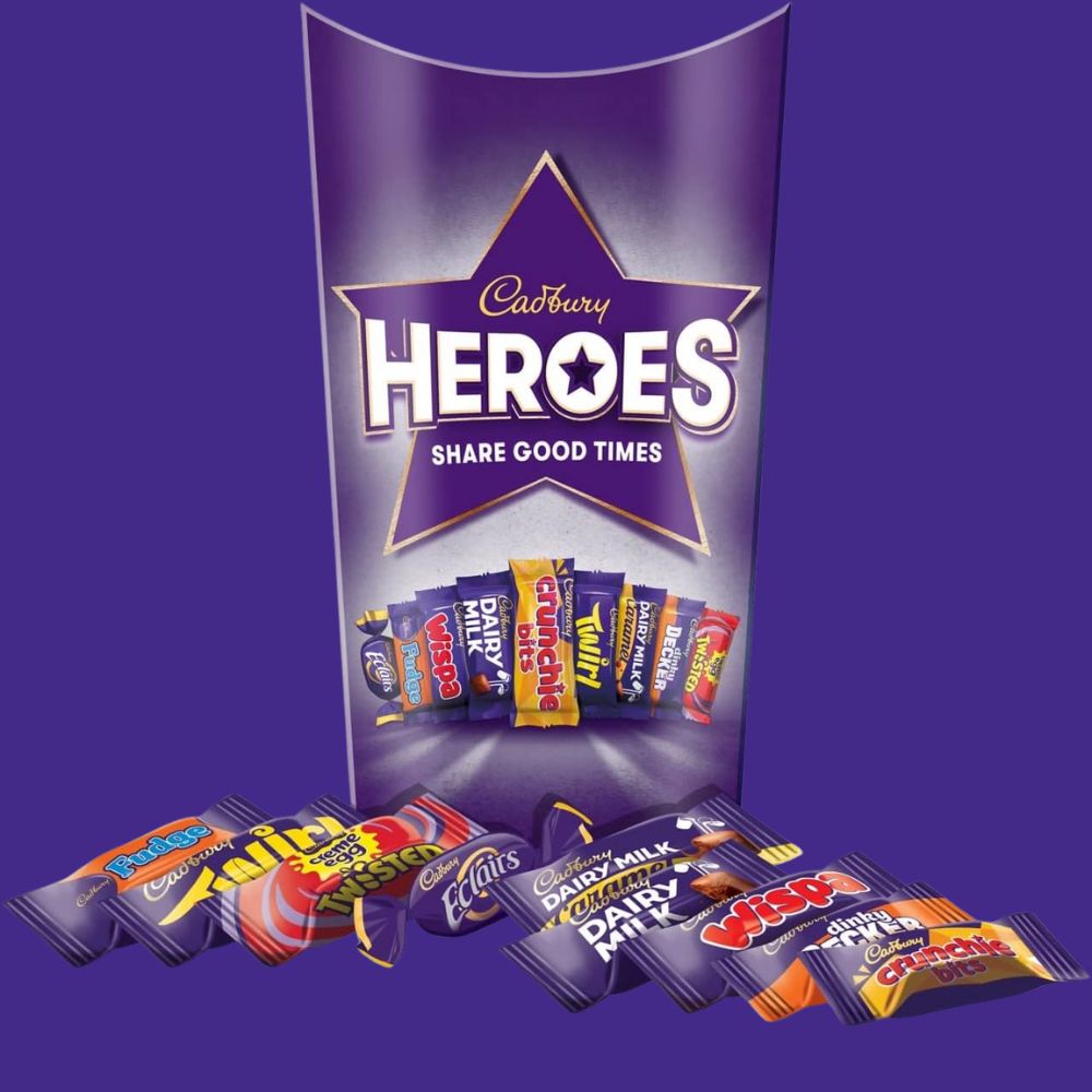 C'bury Heroes Chocolate Pouch 270g