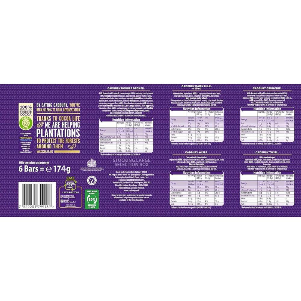 C'bury Stocking Selection Box 174g