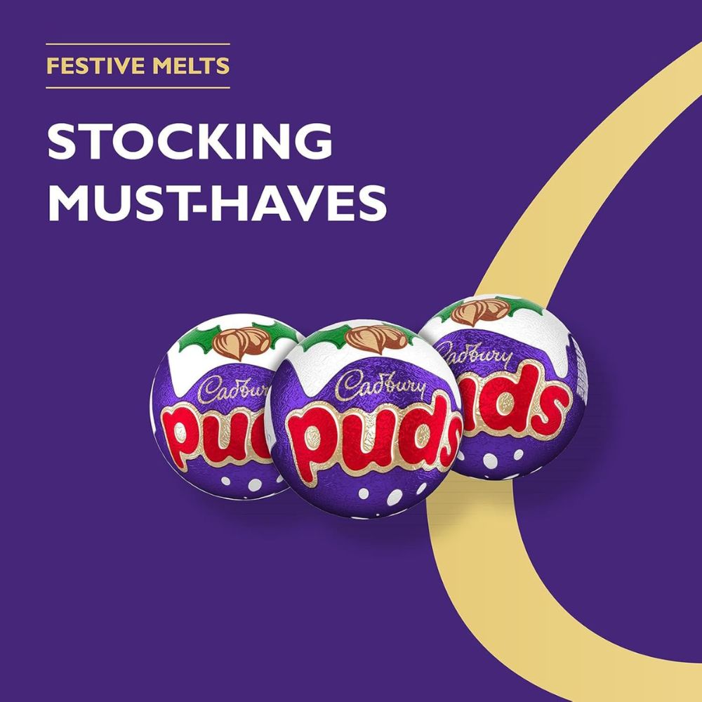 C'bury Dairy Milk Puds Chirstmas Chocolate 35g