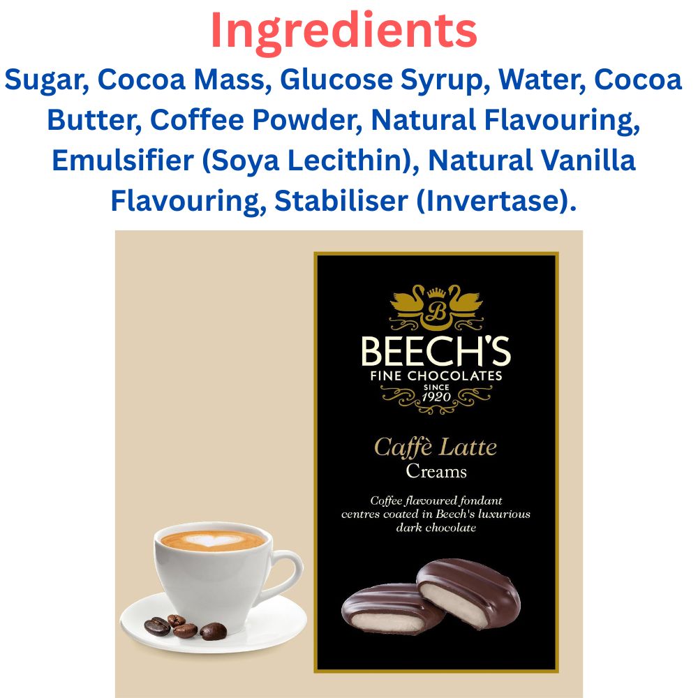 Beech's Fine Chocolates Caffe Latte Creams 90g