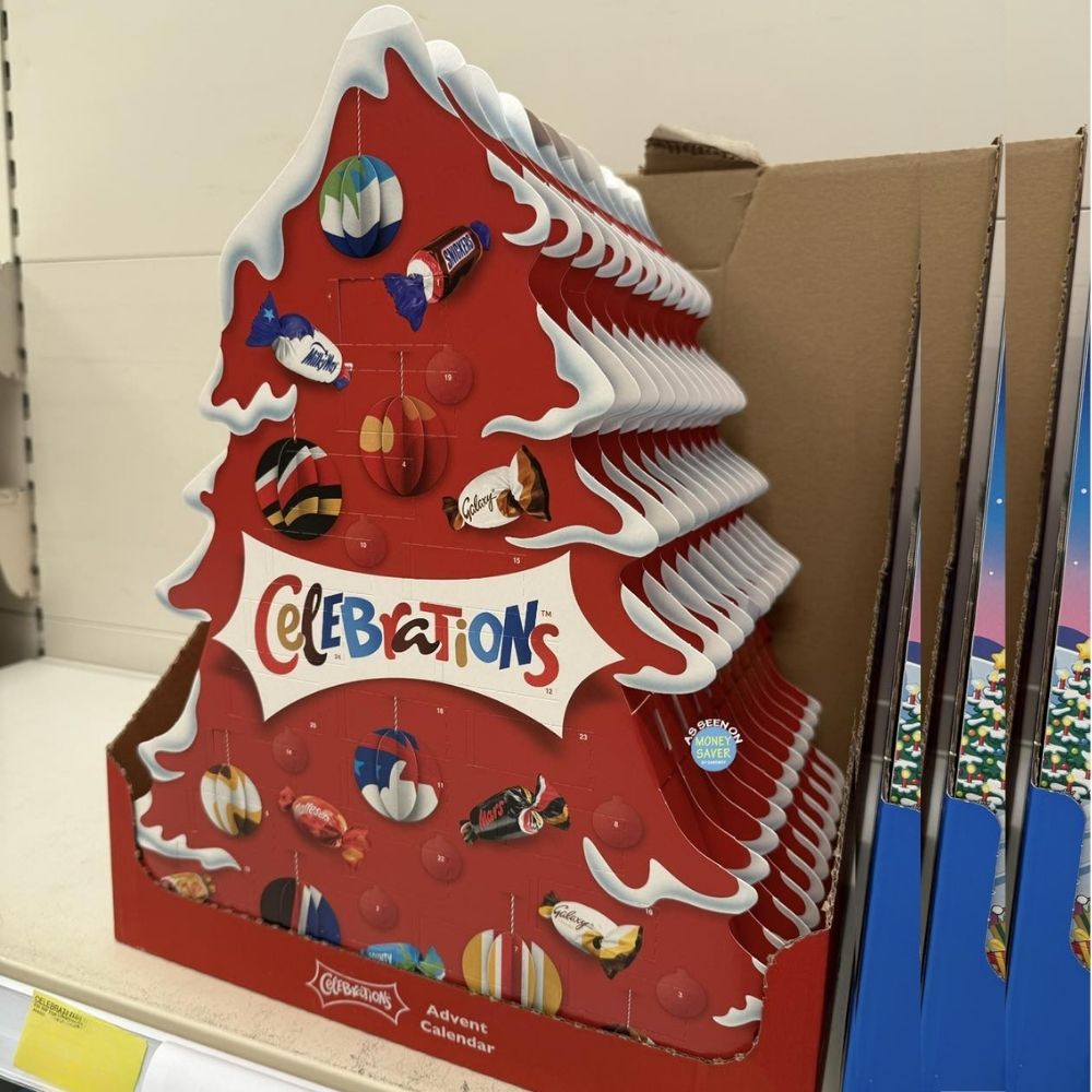 Celebrations Tree Advent Calendar 215g