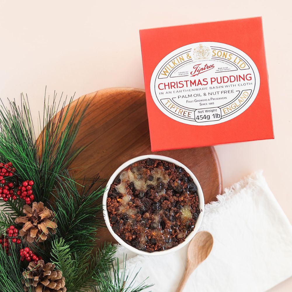 Tiptree Christmas Pudding Earthenware Pot 454g
