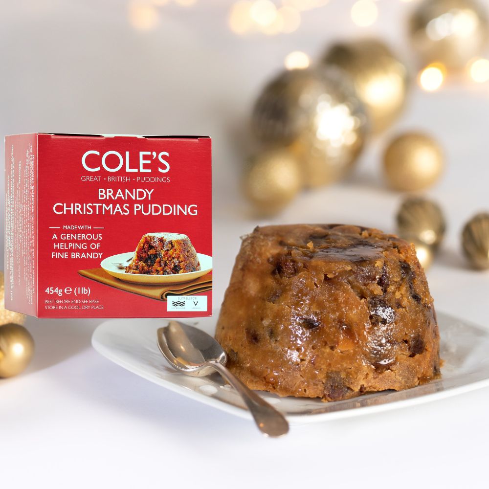 Cole's Brandy Christmas Pudding 454g
