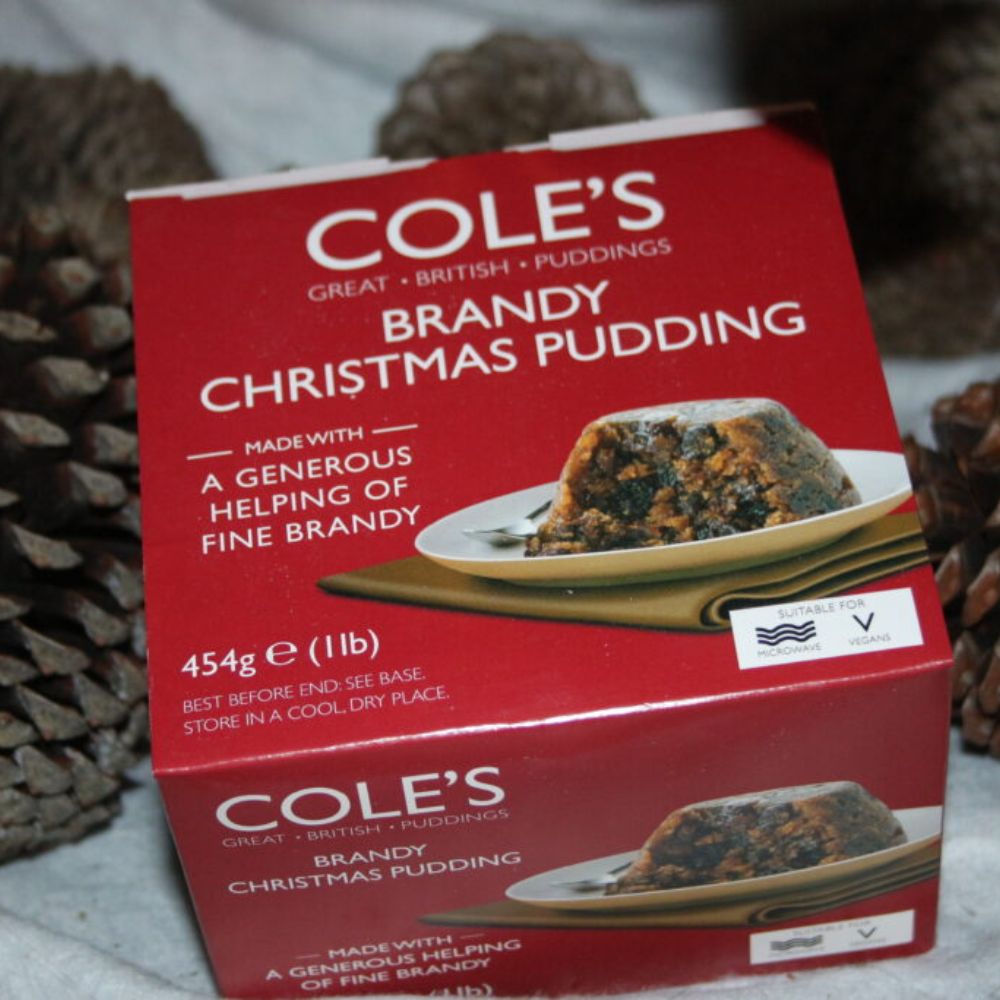 Cole's Brandy Christmas Pudding 454g