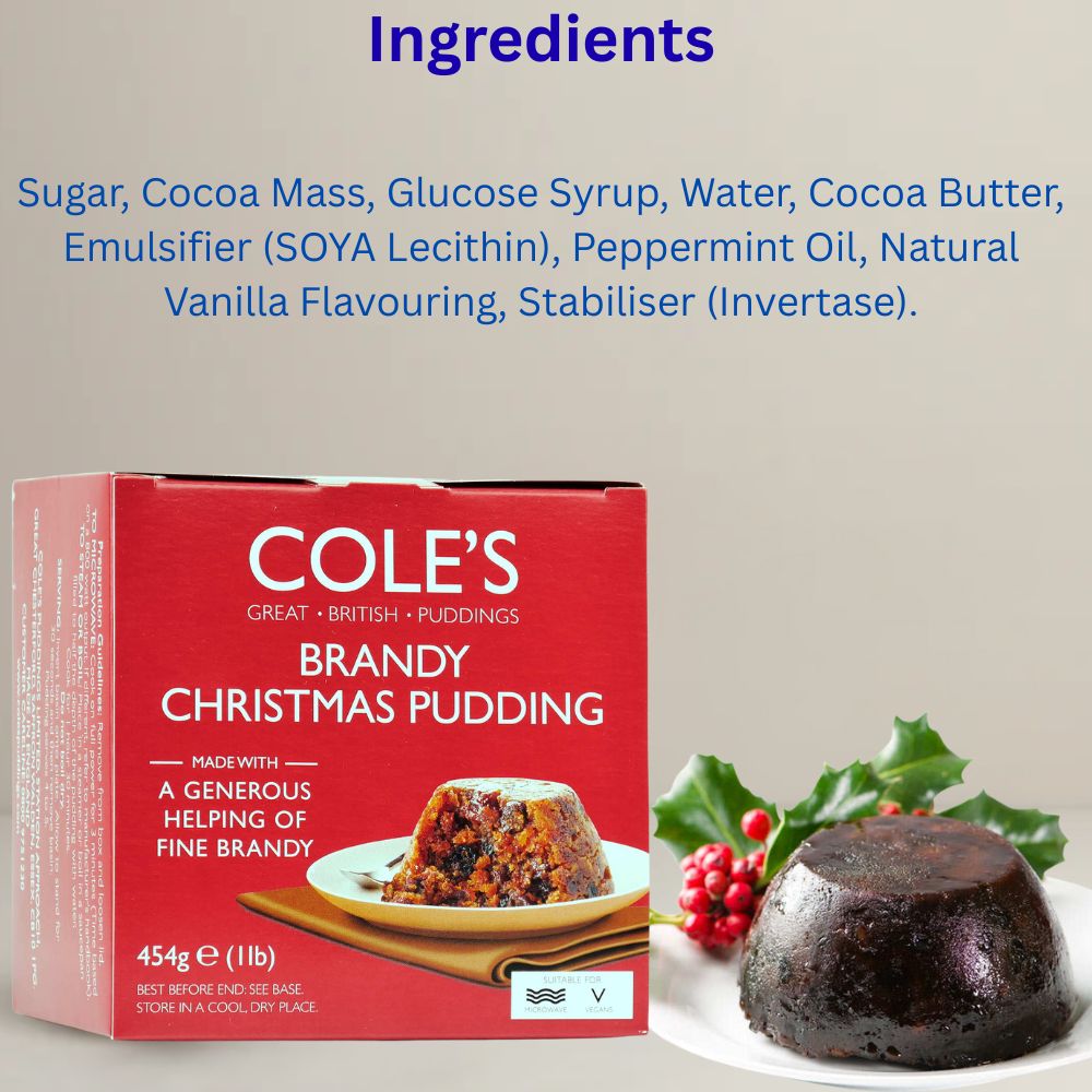 Cole's Brandy Christmas Pudding 454g