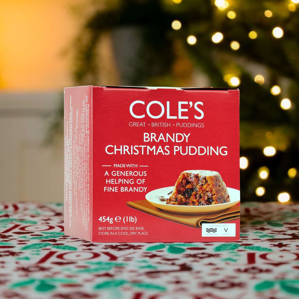 Cole's Brandy Christmas Pudding 454g