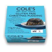 Cole's Puddings Gluten Nuts And Alcohol Free Christmas Pudding 112g