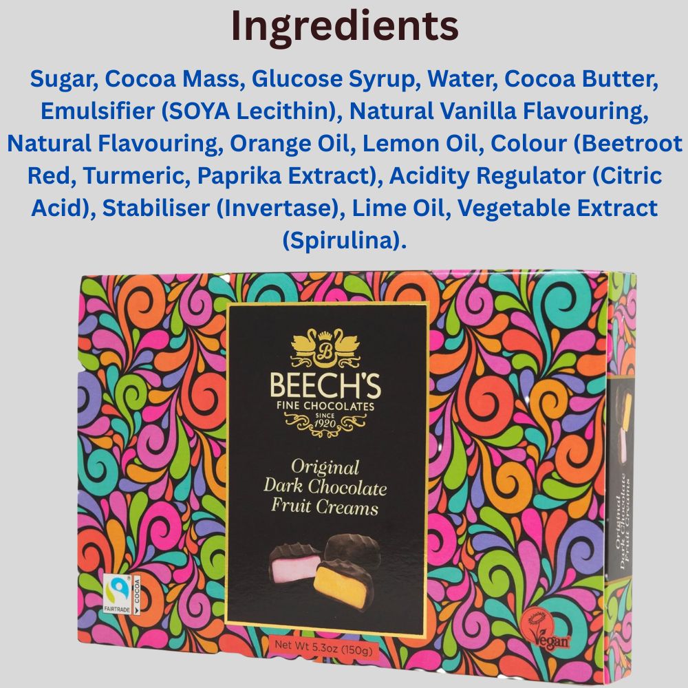 Beech's Fine Chocolate Fruit Creams 150g