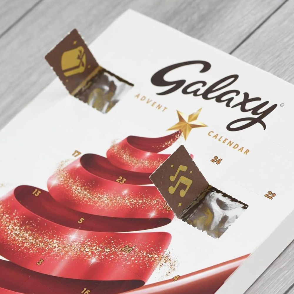 Galaxy Advent Calendar Chocolate 110g