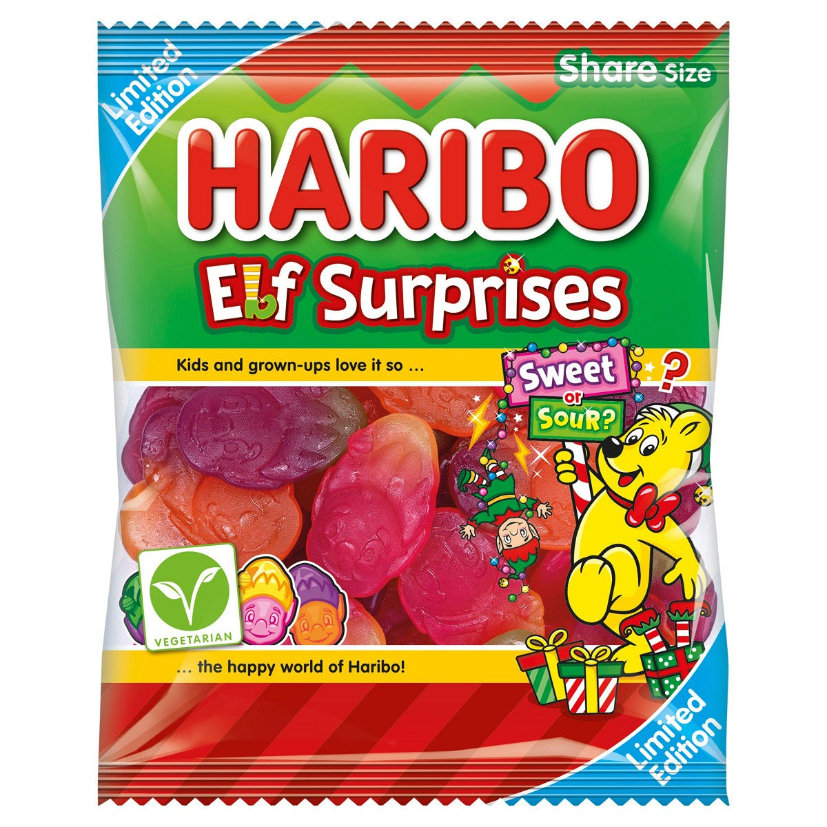 Haribo Elf Buddies Sweets 60g