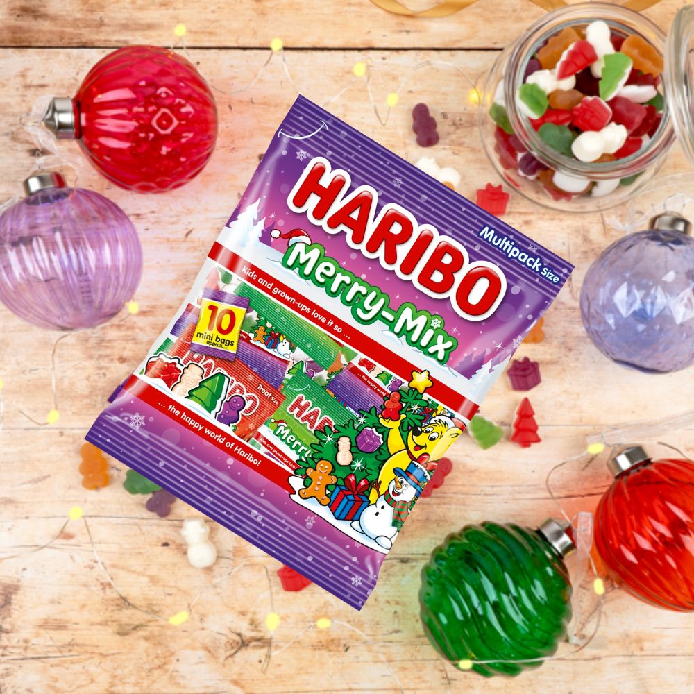 Haribo Merry Mix Minis Sweets 10pk 160g