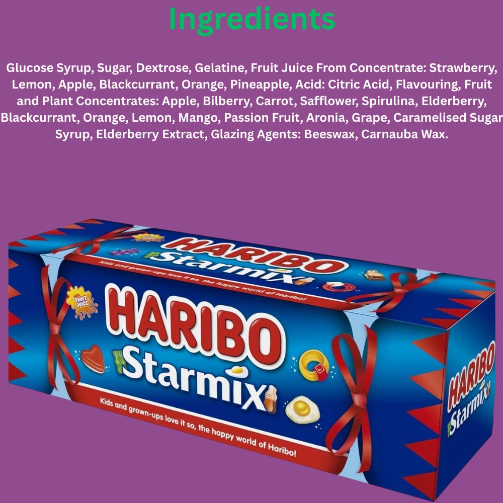 Haribo Starmix Tube Sweets 120g