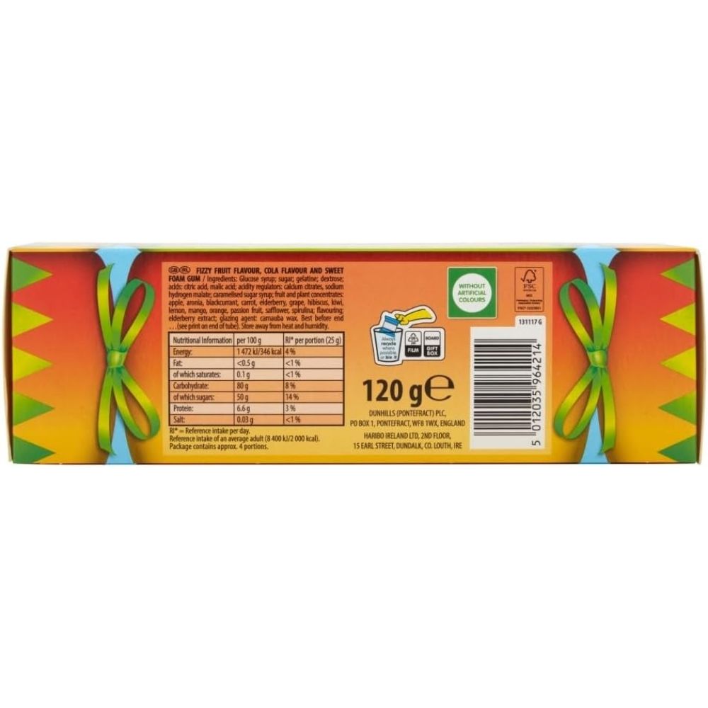 Haribo Tangfastics Tube Sweets 120g